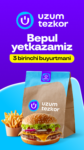 Uzum Tezkor: Ovqat yetkazib