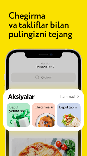 Express24: taom va do‘konlar