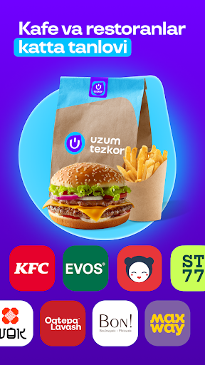 Uzum Tezkor: Ovqat yetkazib